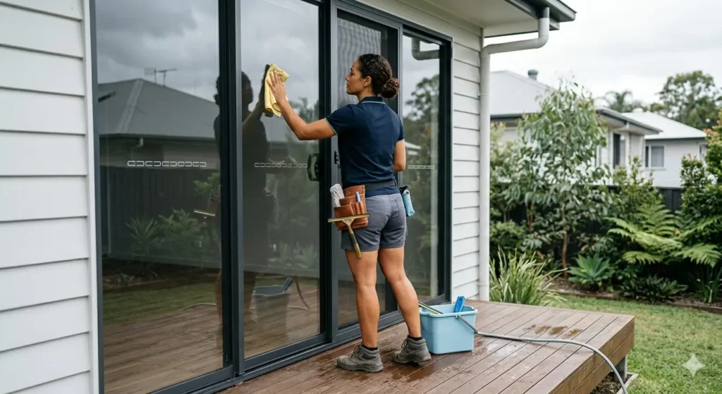 residential window cleaning Brisbane - streak-free windows for homes
