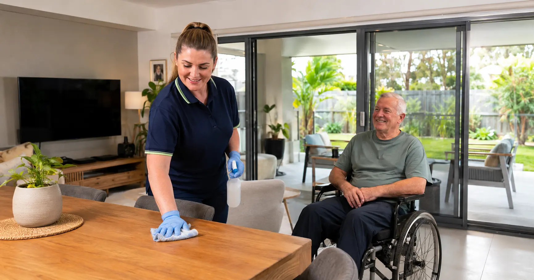 NDIS regular cleaning Brisbane by Yirra Clean
